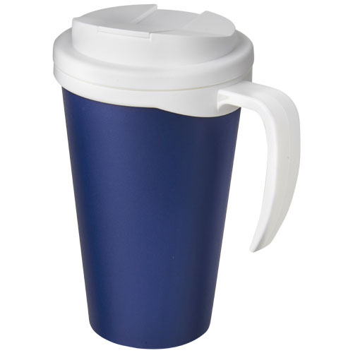 Mug isolant 350ml personnalisable Americano® Bleu et Blanc